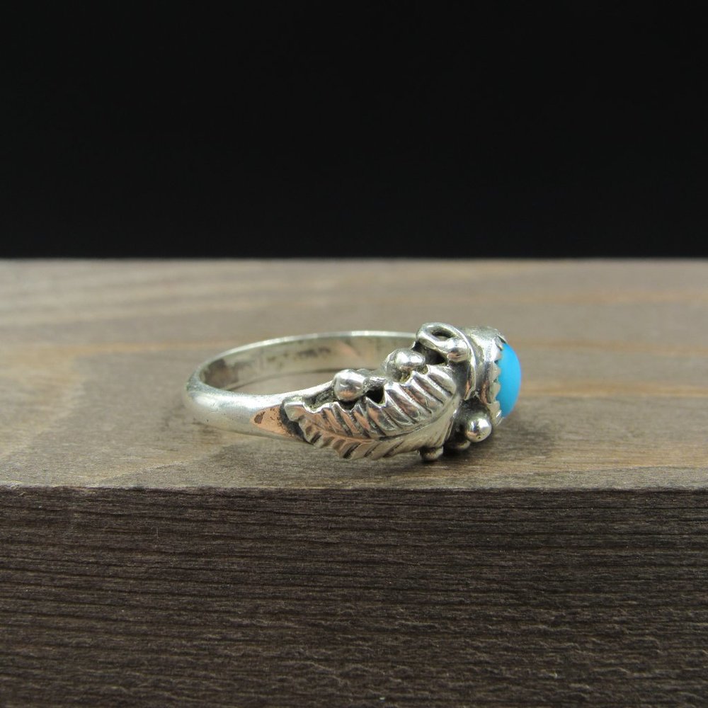 Size 6.25 Sterling Silver Lucy C Floral Stone Ring - Picture 2 of 8